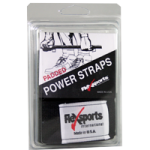 FlexSports International: Padded Lifting Straps Black 1 pr