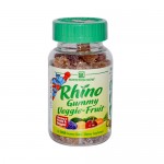Nutrition Now Rhino Veggie-Fruit Bears Sour - 60 Chewables