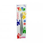 Radius Totz Toothbrush 18+ Months - Extra Soft - Clear Sparkle - Case of 6