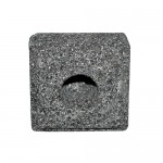 Aloha Bay Taper Candle Holder Lava Stone - 1 Candle Holder