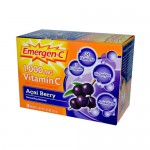 Alacer Emergen-C Vitamin C Fizzy Drink Mix Acai Berry - 1000 mg - 30 Packets
