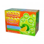 Alacer Emergen-C Vitamin C Fizzy Drink Mix Lite Citrus - 1000 mg - 30 Packets