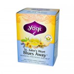Yogi Blues Away Herbal Tea Caffeine Free St. John´s Wort - 16 Tea Bags - Case of 6