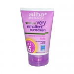 Alba Botanica Natural Very Emollient Sunscreen for Kids - SPF 45 - 4 oz