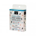 Earth Therapeutics Foot Wipes - Tea Tree Oil - 15 Pack