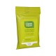 CleanWell All-Natural Hand Sanitizing Wipes Pocket Pack - 10 Wipes - Case of 8