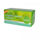 Seventh Generation Chlorine Free Organic Cotton Tampons Super - 16 Tampons - Case of 12