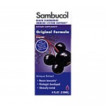 Sambucol Black Elderberry Syrup Cold and Flu Relief Original - 4 fl oz