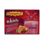 Alacer Emergen-C Kidz Vitamin C Fizzy Drink Mix Fruit Punch - 250 mg - 30 Packets