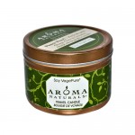 Aroma Naturals Soy VegePure Travel Candle - Peace Pearl Orange Clove and Cinnamon - 2.8 oz