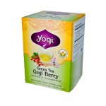 Yogi Herbal Green Tea Goji Berry - 16 Tea Bags - Case of 6
