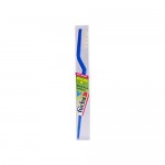 Fuchs Brushes Record V Natural Bristle Toothbrush - Adult Medium - Case of 10