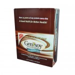 Genisoy Protein Bar - Crispy Chocolate Mint - Case of 12 - 1.98 oz