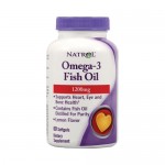 Natrol Omega-3 Fish Oil Lemon - 1200 mg - 60 Softgels
