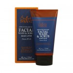 Shea Moisture African Black Soap Facial Wash and Scrub - 4 fl oz
