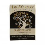 Dr. Woods Bar Soap Raw Black - 5.25 oz