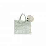 Blue Avocado Eco Shopper Bag - Green Birds